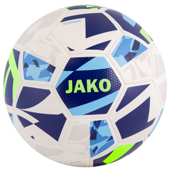 Afbeeldingen van Lightbal Iconic wit/navy/fluogroen, 350g
